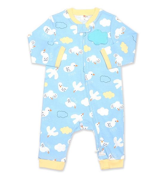 AUKA Blue,Romper Suit ,Cloud in the sky.. 100% оригинал