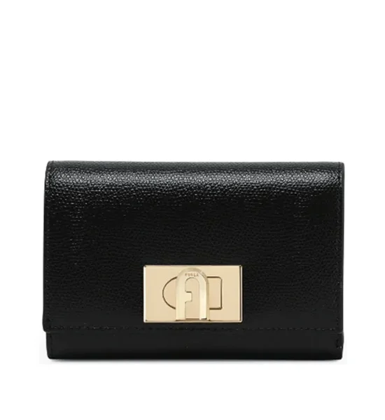 FURLA M COMPACT WALLET FURLA 1927 NERO. 100% оригинал