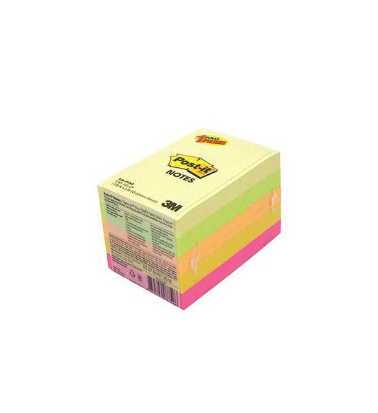 POST-IT POST-IT โพสต์-อิท โน้ต รุ่น 656-4 นีออน แพ็คสุดคุ้ม 4 แถม 1. 100% оригинал