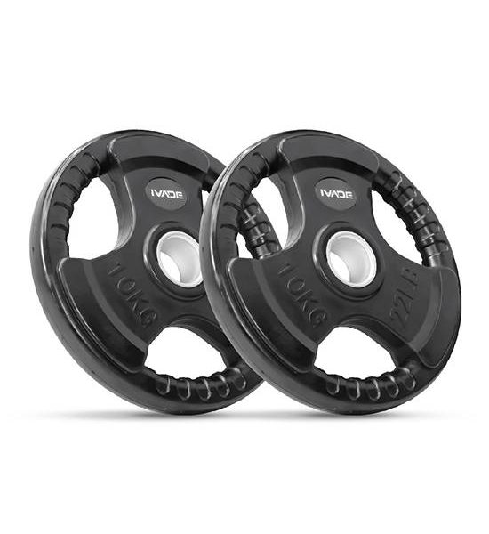 IRONTEC Model: HD - WEIGHT PLATE x2 10KG (black). 100% оригинал
