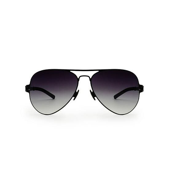 MIRA MADISON Unisex Sunglasses Titanium Aviator Black Zenith C1. 100% оригинал