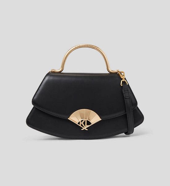 KARL LAGERFELD K/ARCHIVE FAN SMALL CROSSBODY BLACK. 100% оригинал
