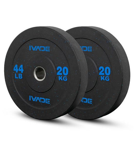 IRONTEC Model: DJ -  CRUMB BUMPER - WEIGHT PLATE x2 20KG (black). 100% оригинал