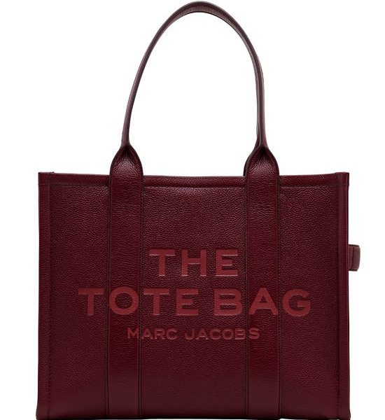 MARC JACOBS THE LEATHER LARGE TOTE BAG CHERRY. 100% оригинал