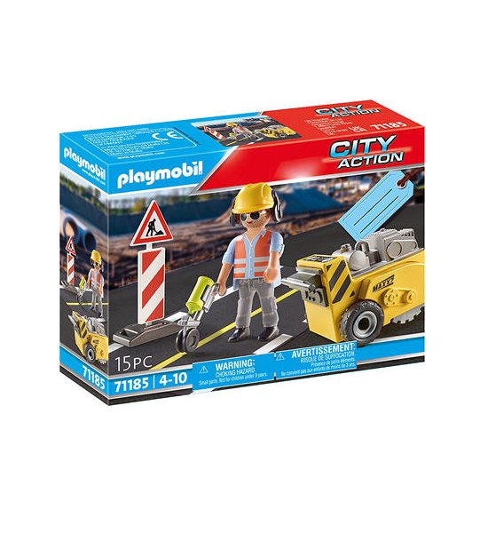 PLAYMOBIL Construction Worker Gift Set. 100% оригинал