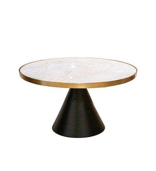 CHIC REPUBLIC White/Gold Coffee Table CARACUS/76. 100% оригинал