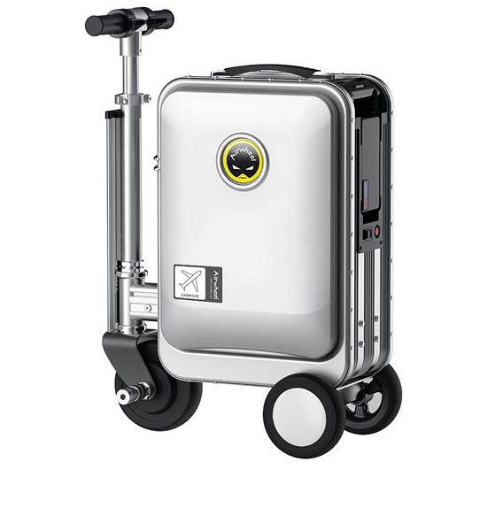 AIRWHEEL Silver Airwheel SE3S Smart Rideable Suitcase Electric Luggage Scooter. 100% оригинал