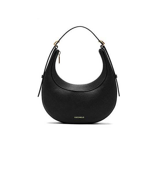 COCCINELLE POCHETTE WOMEN WHISPER NOIR. 100% оригинал