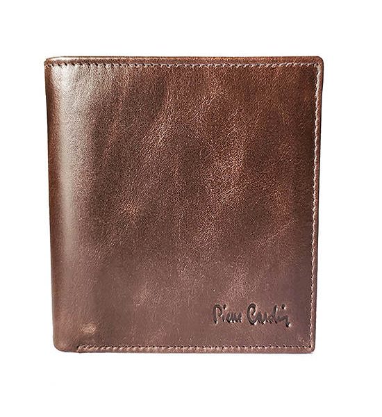 PIERRE CARDIN Man Leather Wallet WIY3-CC-E BROWN. 100% оригинал