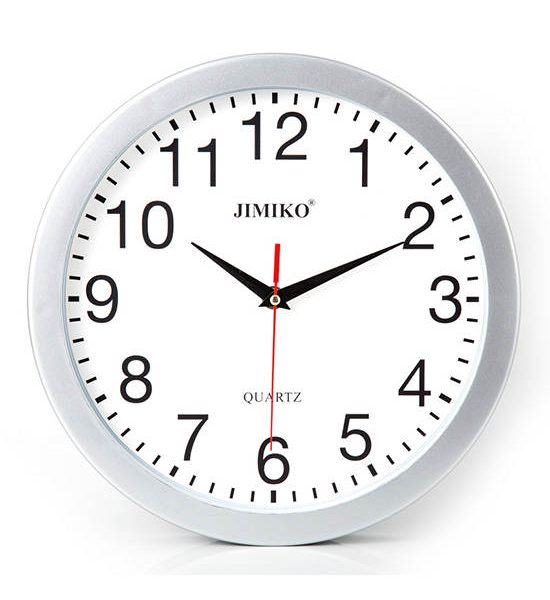 JIMIKO Wall Clock Silver. 100% оригинал