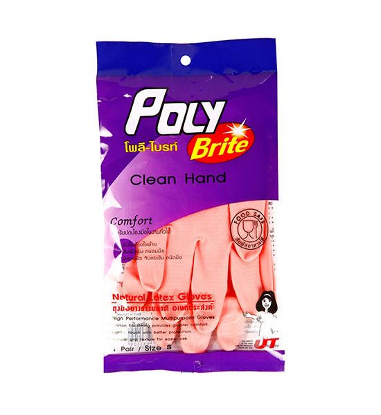 POLY-BRITE Gloves Disposable Small-sized. 100% оригинал