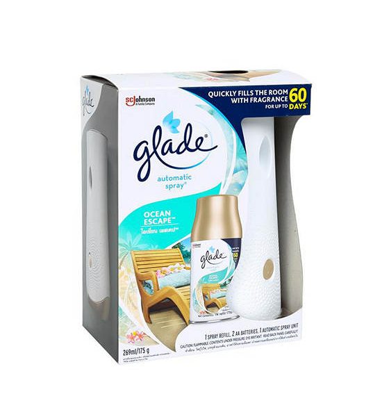 GLADE Automatic Spray+Ocean Escape Refill. 100% оригинал