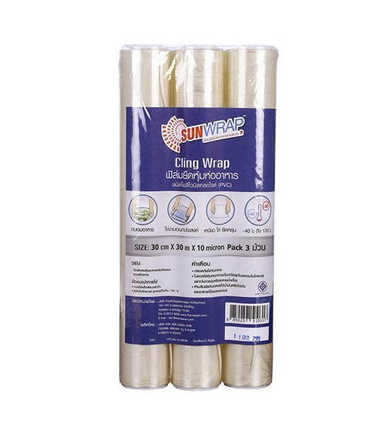SUNWRAP Stretch Film 30cm.x30m. (3/Pack). 100% оригинал