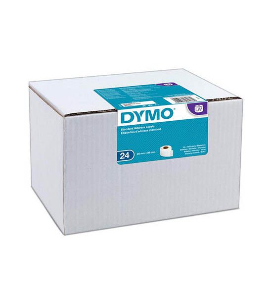 DYMO DYMO เทปพิมพ์ 101มม.x54ม. ขาว LW. 100% оригинал