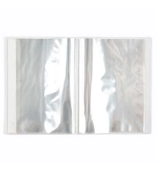 FLAMINGO View Binder A5 Clear White (40 Sheets/Book). 100% оригинал