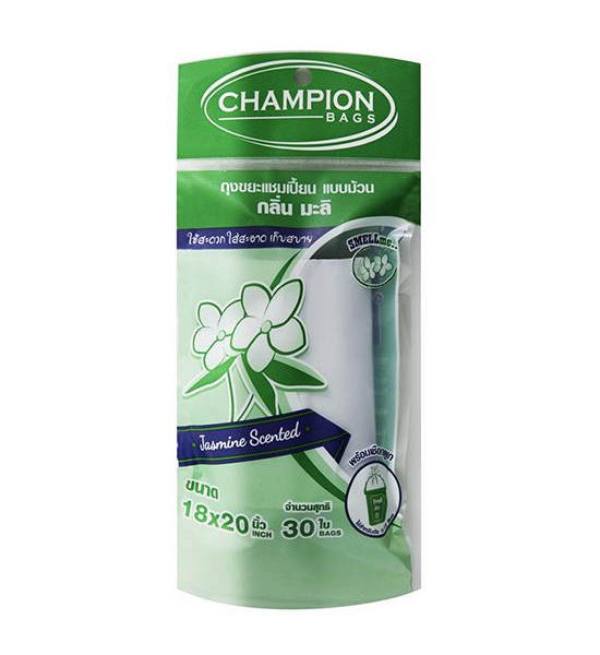 CHAMPION Jasmine Scented Garbage Bag 18"X20" (30/pack). 100% оригинал