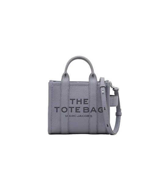 MARC JACOBS THE LEATHER MINI TOTE BAG WOLF GREY. 100% оригинал