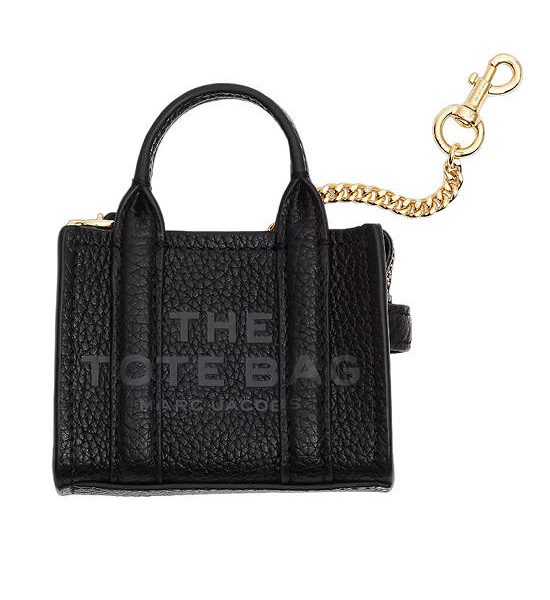 MARC JACOBS THE NANO TOTE BAG CHARM BLACK. 100% оригинал
