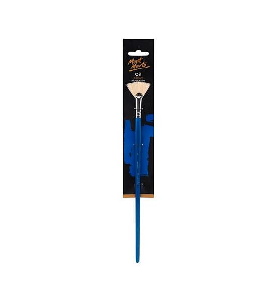 Mont Marte MONT MARTE พู่กันสีน้ำมัน รุ่น Chungking Fan เบอร์ 8. 100% оригинал