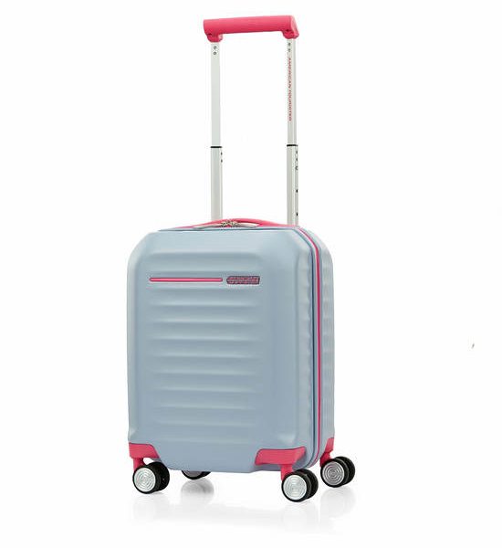 AMERICAN TOURISTER LITTLE FRONTEC SPINNER 45/17 AM-PURPLE. 100% оригинал