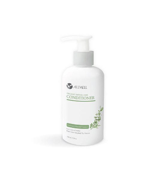 ALLWELL Organic Herbal Hair Organic Herbal Conditioner 250ml. Reduces hair loss.. 100% оригинал