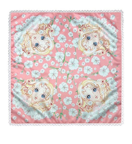 ICONIC WOMAN PINK BEST FRIEND SCARF. 100% оригинал