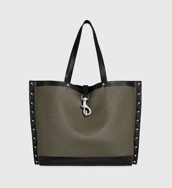 REBECCA MINKOFF MEGAN SOFT LARGE TOTE MILITARY. 100% оригинал