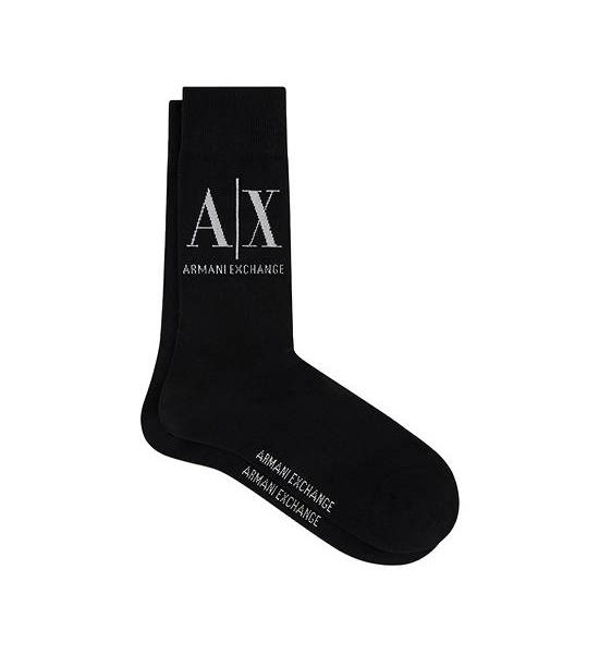 ARMANI EXCHANGE Men's Sock - Black. 100% оригинал