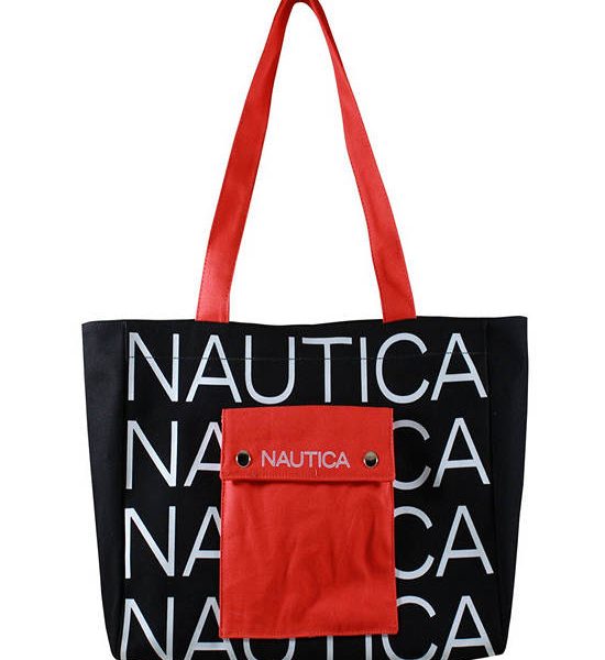 NAUTICA Women Shopping Bag Black. 100% оригинал