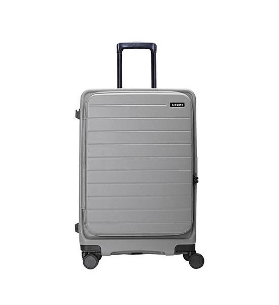 CAGGIONI Front Pocket Luggage Model Espace N20022 size 24" : Grey. 100% оригинал
