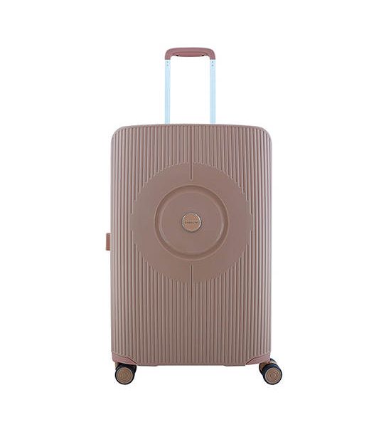 CAGGIONI Luggage hard side, model Kolo C22111, size 24" - Nude Pink. 100% оригинал