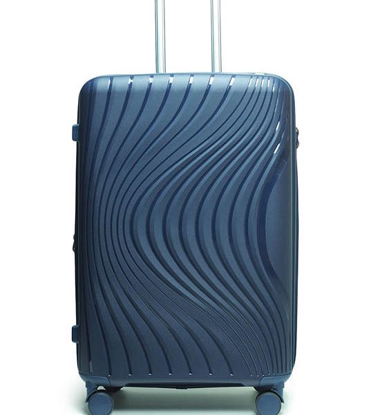 HQ LUGGAGE Hard Case Polypropylene Luggage Model. 5517 28 inch - Navy Blue. 100% оригинал