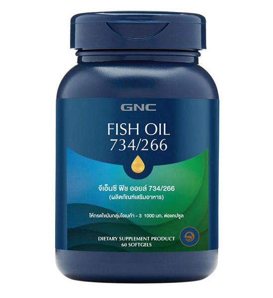 GNC Fish Oil 734/266 60 Softgels. 100% оригинал