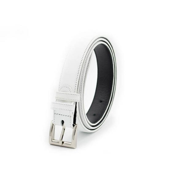 la franche Woman Belt Nappa Genuine Cow Leather Belt White. 100% оригинал