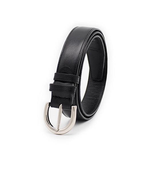 la franche Woman Belt Nappa Genuine Cow Leather Belt Black. 100% оригинал