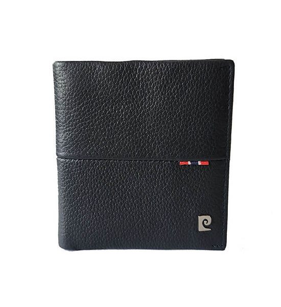 PIERRE CARDIN Men's leather wallet navy. 100% оригинал