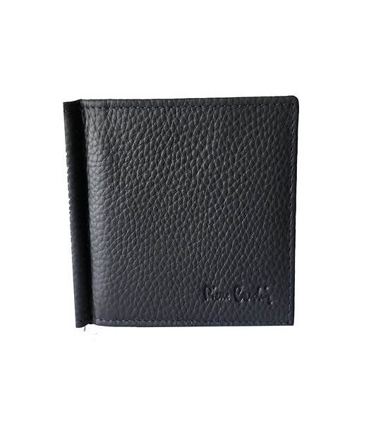 PIERRE CARDIN Men's leather wallet navy. 100% оригинал