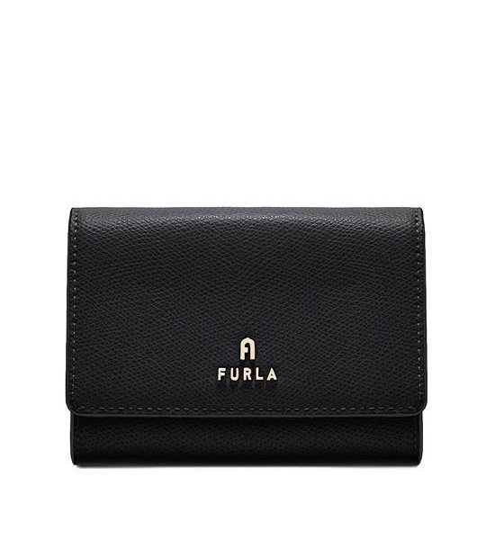 FURLA WOMEN COMPACT WALLET FURLA CAMELIA NERO. 100% оригинал