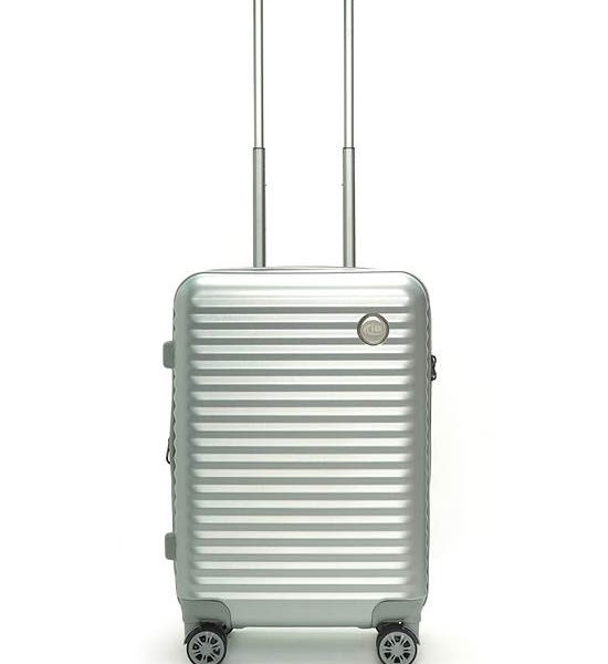 HQ LUGGAGE Hard Case Polycarbonate Luggage Model. 5521 20 inch - Silver. 100% оригинал