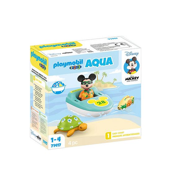 PLAYMOBIL 1.2.3 & DISNEY: MICKEY'S BOAT TOUR. 100% оригинал