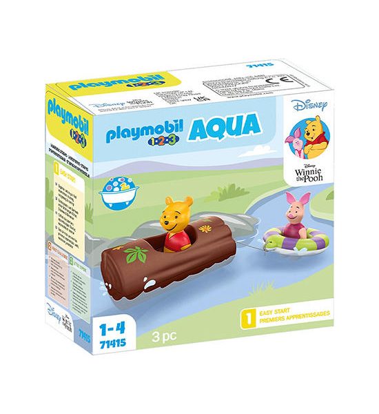 PLAYMOBIL 1.2.3 & DISNEY: WINNIE'S & PIGLET'S WATE. 100% оригинал