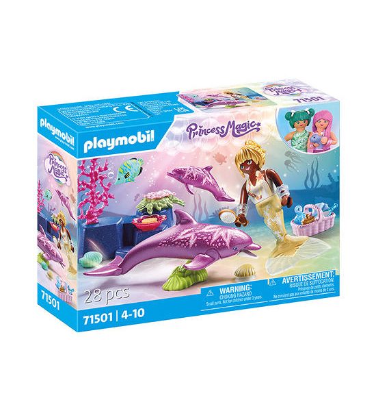 PLAYMOBIL MERMAID WITH DOLPHINS. 100% оригинал