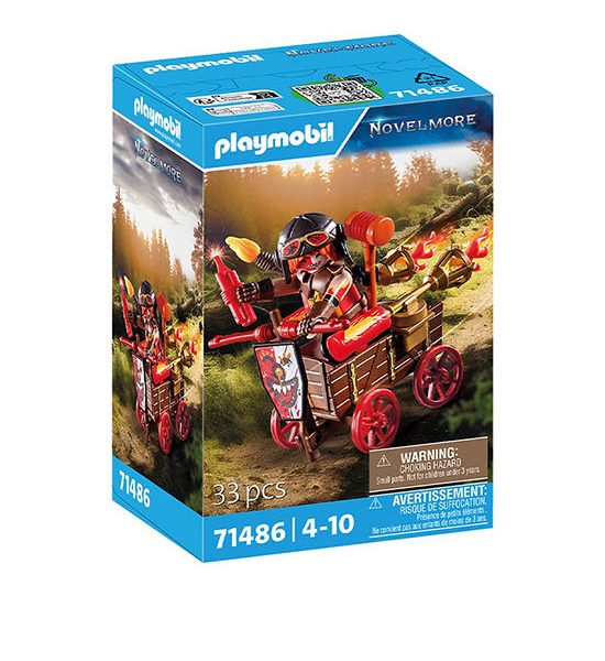 PLAYMOBIL Novelmore VIII KAHBOOM'S RACING CART. 100% оригинал