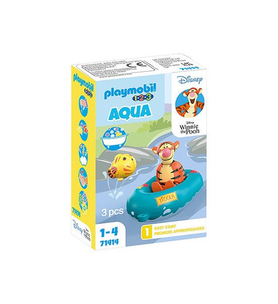 PLAYMOBIL 1.2.3 & DISNEY: TIGGER'S RUBBER BOAT RID. 100% оригинал