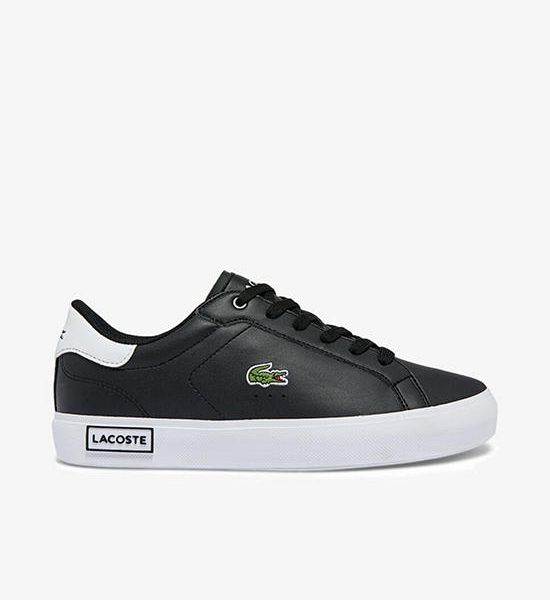 LACOSTE Juniors Powercourt Synthetic Trainers Black. 100% оригинал