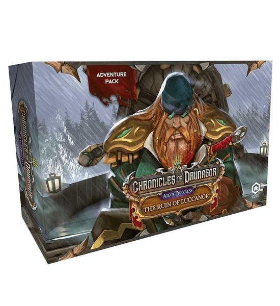 DICE CUP BOARD GAME Chronicles of Drunagor: Age of Darkness - The Ruin of Luccanor Board Game. 100% оригинал