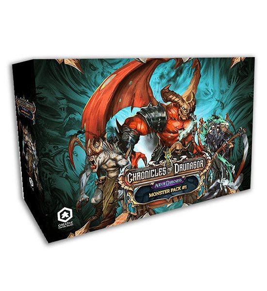 DICE CUP BOARD GAME Chronicles of Drunagor: Age of Darkness - Monster Pack Board Game. 100% оригинал