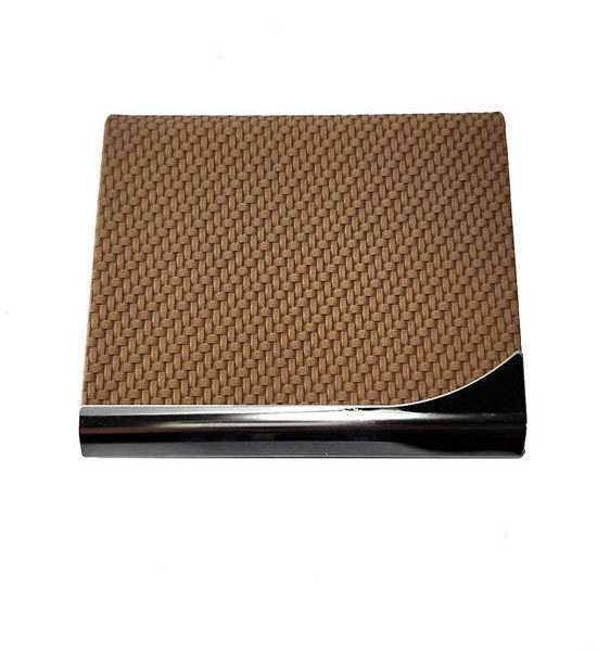 PIERRE CARDIN Men's leather magneticbox cardholder cream. 100% оригинал