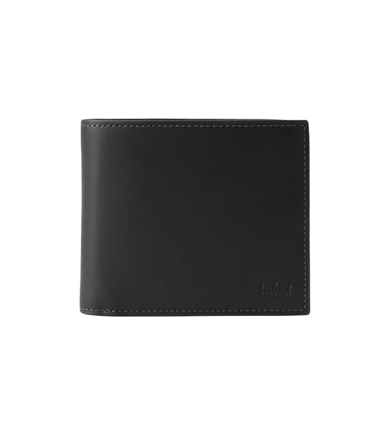 TAKEO KIKUCHI MEN BLACK ANTIQUE LEATHER WALLET. 100% оригинал