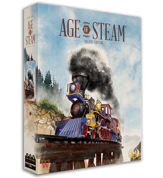 DICE CUP BOARD GAME Age of Steam Deluxe edtition Board game. 100% оригинал